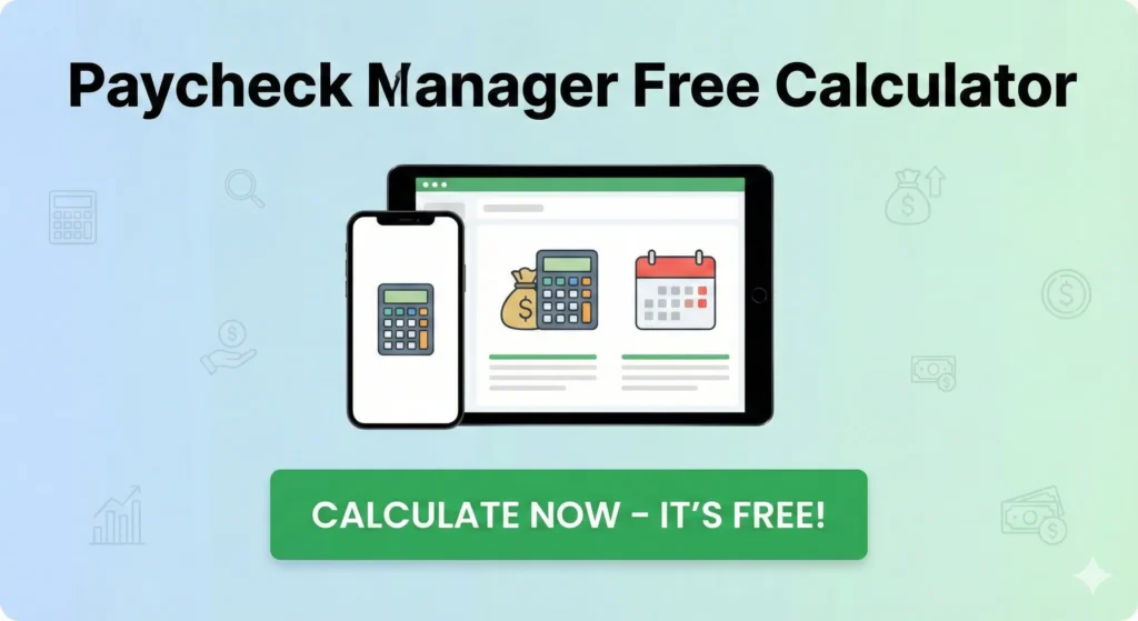 Paycheck Manager Free Calculator