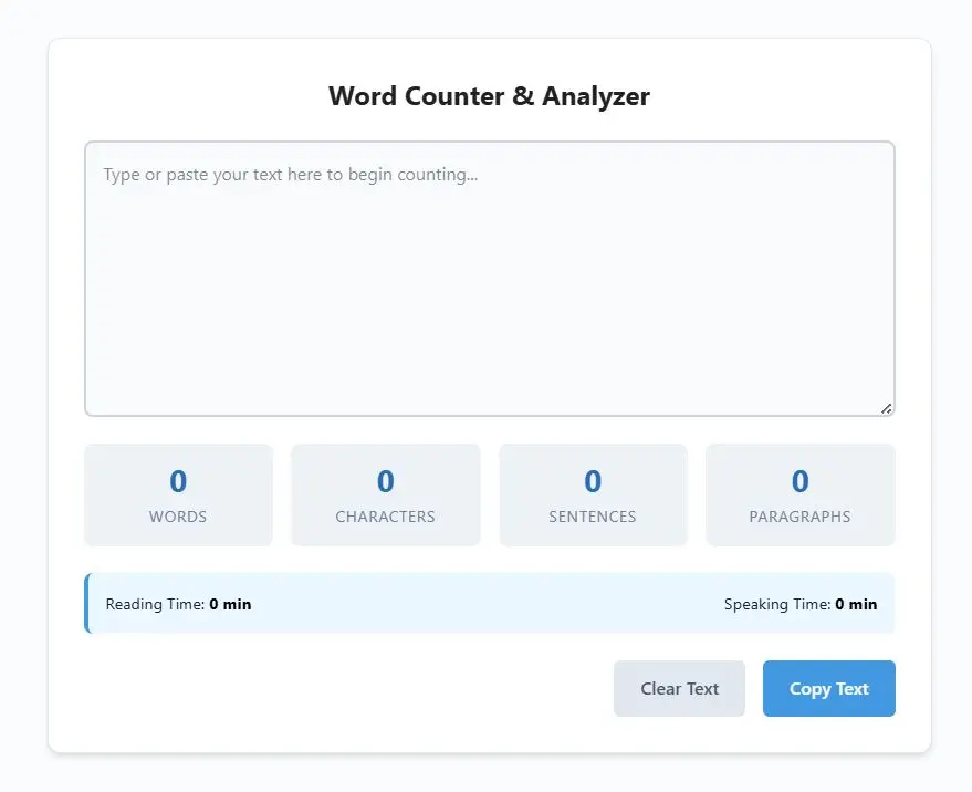 Word Counter